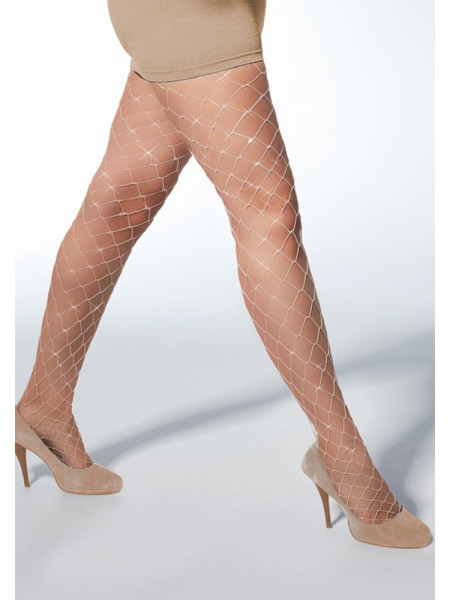 Große Netzstrumpfhose GRÖSSE ++ Adrian Sparkle