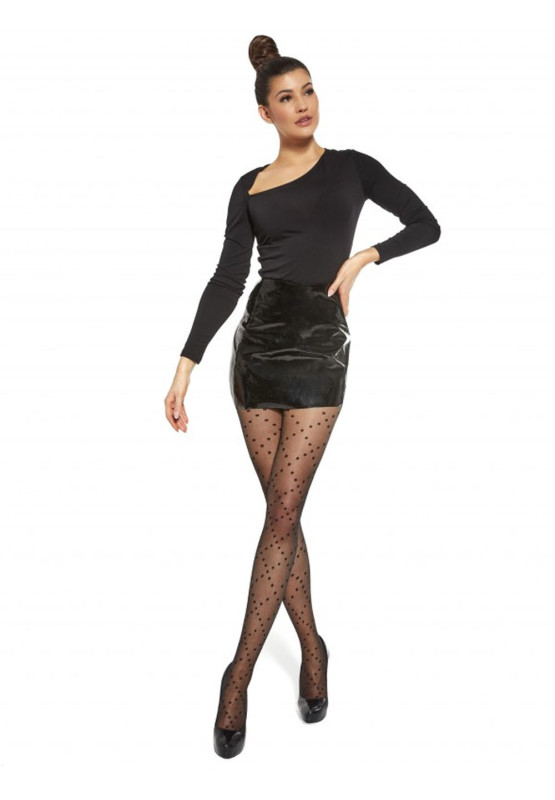 Adrian Moments gemusterte Strumpfhose 20 DEN