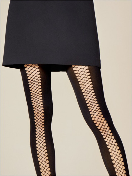 Fiore Rapide Strumpfhose mit Netzmuster 2