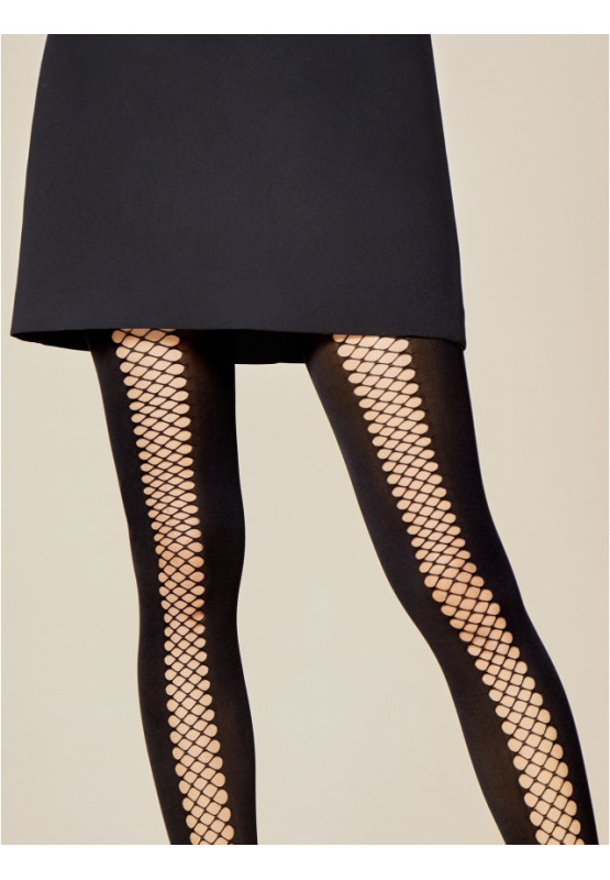 Fiore Rapide Strumpfhose mit Netzmuster