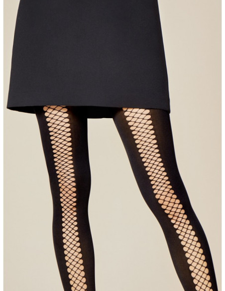 Fiore Rapide Strumpfhose mit Netzmuster
