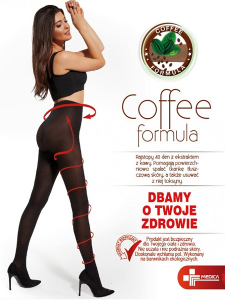 Strumpfhose mit Kaffeeextrakt Adrian SUN 40 DEN