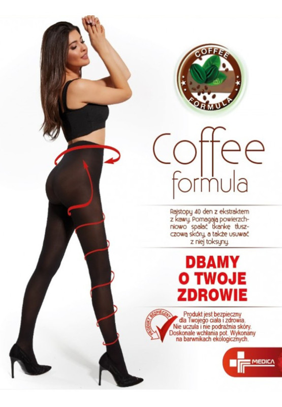 Strumpfhose mit Kaffeeextrakt Adrian SUN 40 DEN