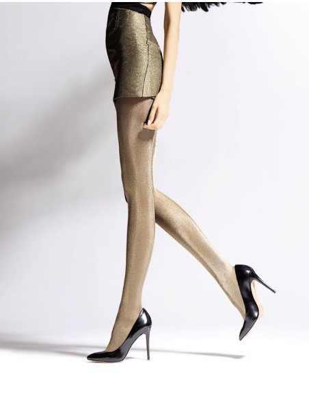 NOQ Brillance Strumpfhose mit metallischem Glanz 50 den
