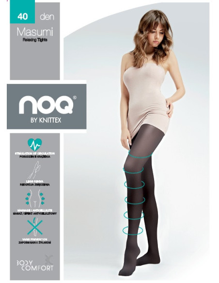 NOQ Masumi 40 DEN Entspannungsstrumpfhose
