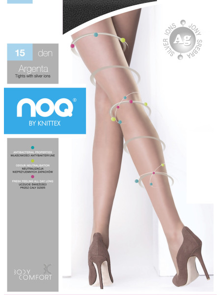 NOQ Argenta Strumpfhose mit Silberionen 15 DEN