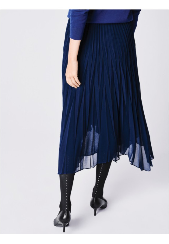 Gemusterte Mikrofaserstrumpfhose mit Naht hinten Fiore Venezia 60 DEN