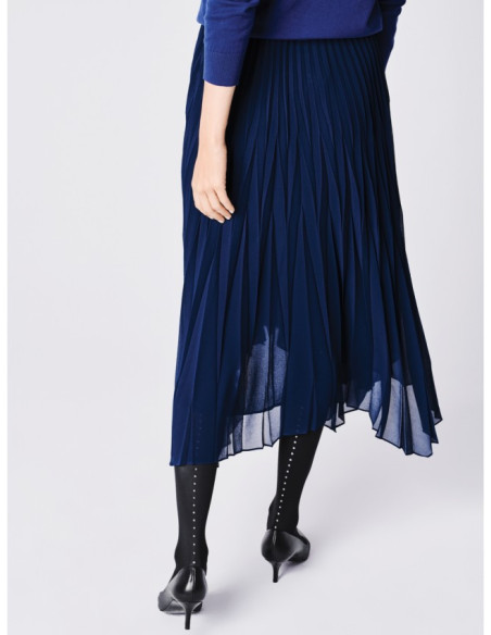 Gemusterte Mikrofaserstrumpfhose mit Naht hinten Fiore Venezia 60 DEN