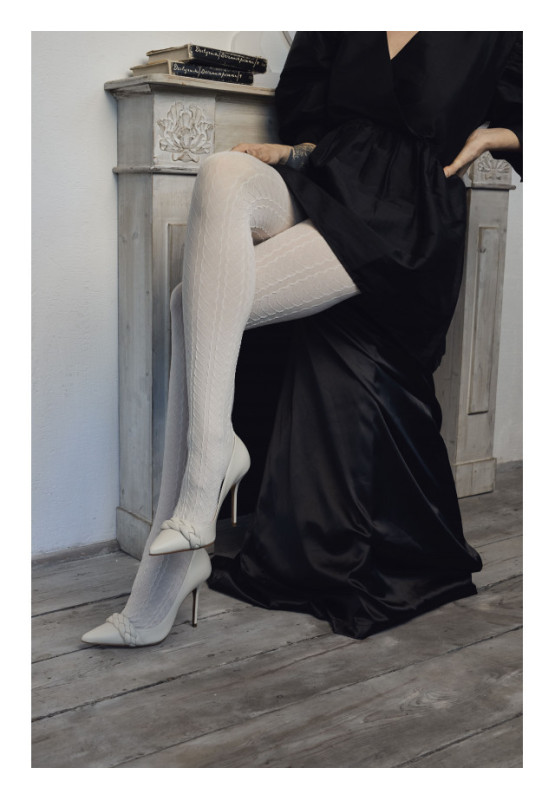Fiore Good Year 60 den blickdichte Damenstrumpfhose mit Melangemuster