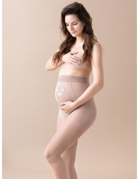 Fiore Panda 20 DEN Damen-Umstandsstrumpfhose