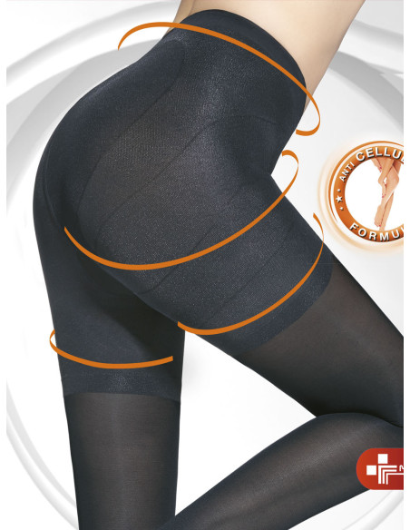 Anti-Cellulite-Strumpfhose 60 den undurchsichtig