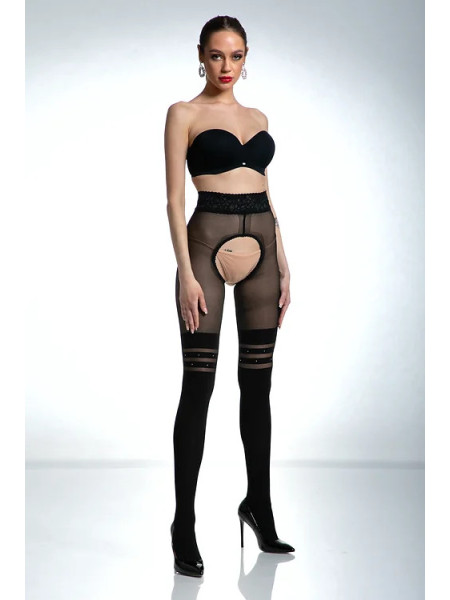 Venus-Strumpfhose mit offenem Schritt Amour Venus 60-30 DEN 2