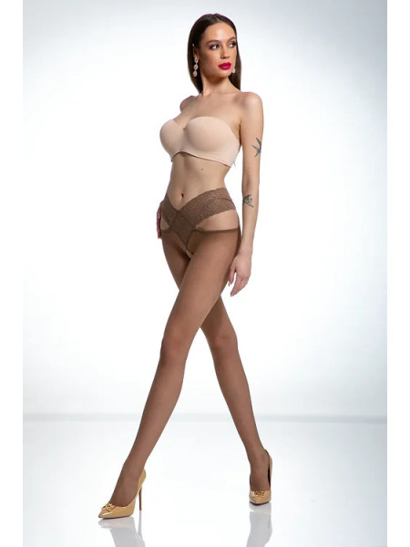 Amour Angel Strumpfhose mit Loch im Schritt, 30 den 2