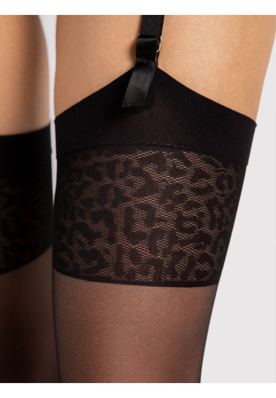 Sexy Damenunterwäsche in Form von hüfthohen Strümpfen