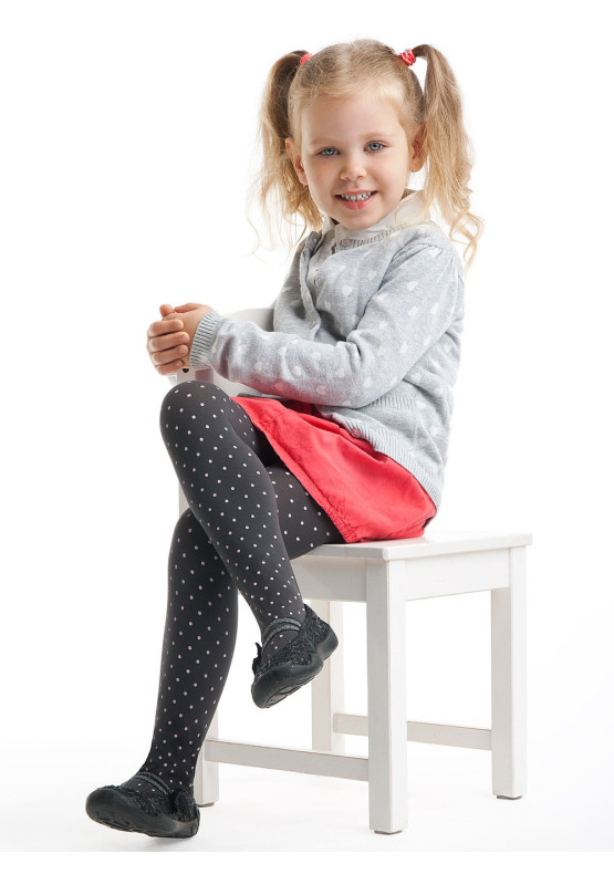 Kinderstrumpfhose aus Mikrofaser Basia 40