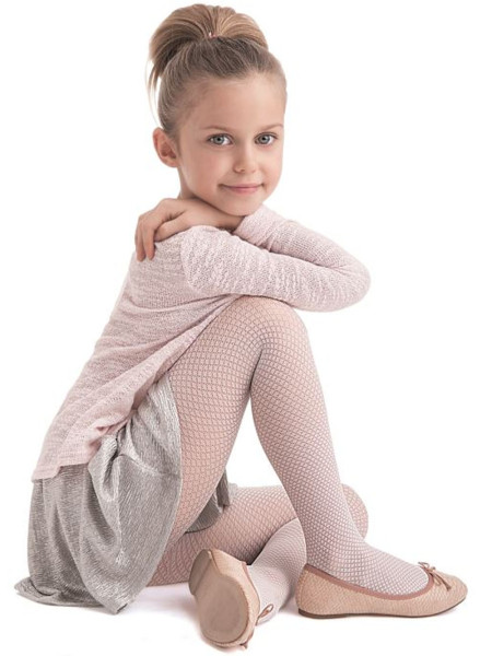 Blanca NOQ Mädchenstrumpfhose, gemustert, 20 Den