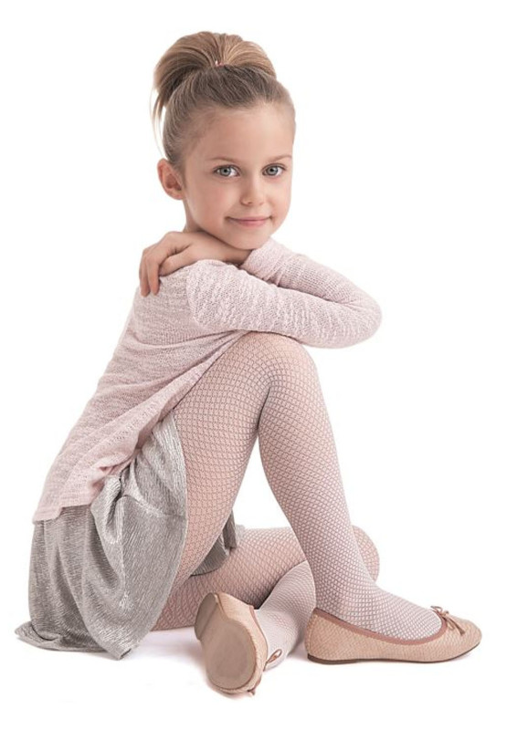 Blanca NOQ Mädchenstrumpfhose, gemustert, 20 Den