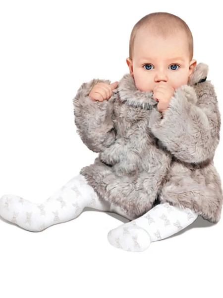Kinderstrumpfhose NOQ Milenka Schmetterlinge, kleine Größen