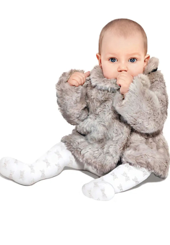 Kinderstrumpfhose NOQ Milenka Schmetterlinge, kleine Größen