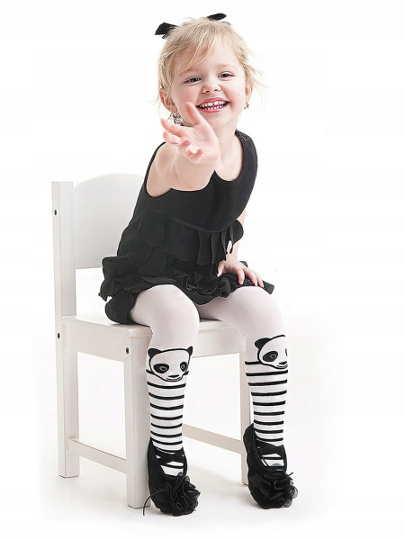 NOQ Panda Strumpfhosen für Babys 40 den