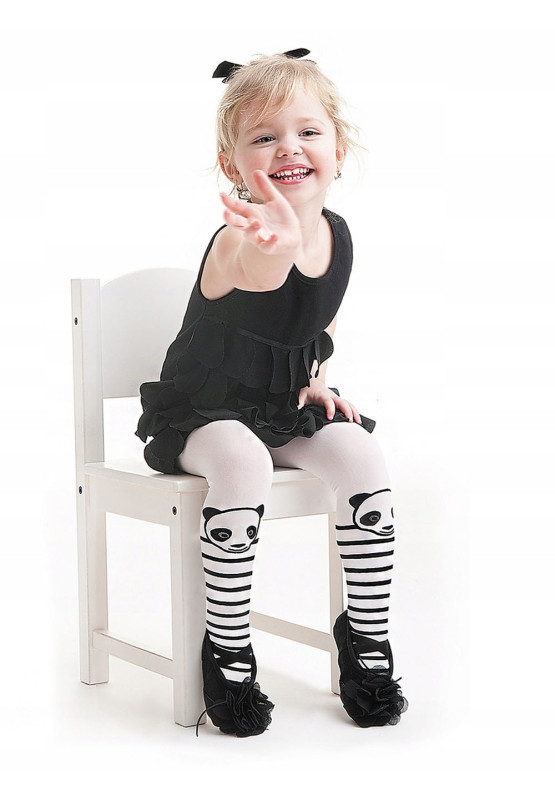 NOQ Panda Strumpfhosen für Babys 40 den