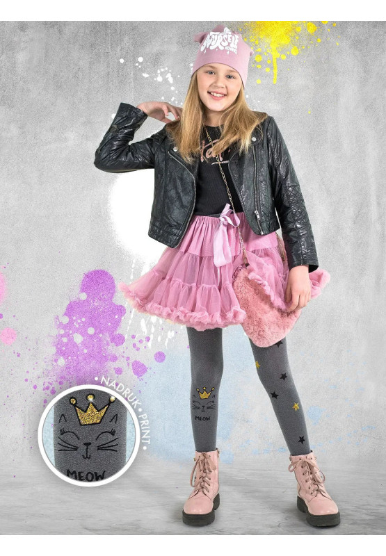 Strumpfhosen für Mädchen mit Kätzchen