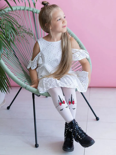 UNICORN Kinderstrumpfhose mit Einhorn