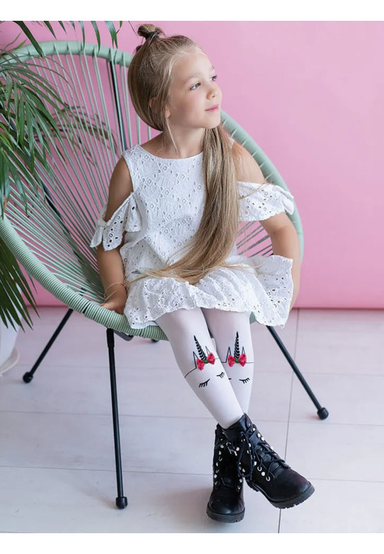 UNICORN Kinderstrumpfhose mit Einhorn