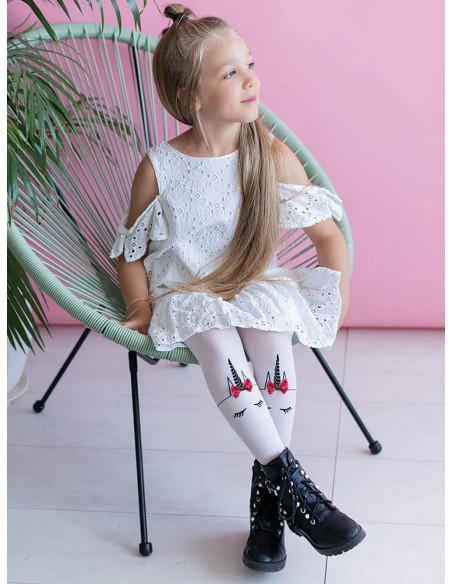UNICORN Kinderstrumpfhose mit Einhorn
